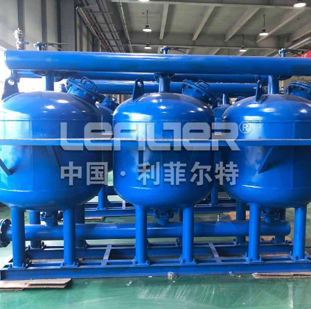 工業循環（huán）水淺（qiǎn）層沙過濾器
